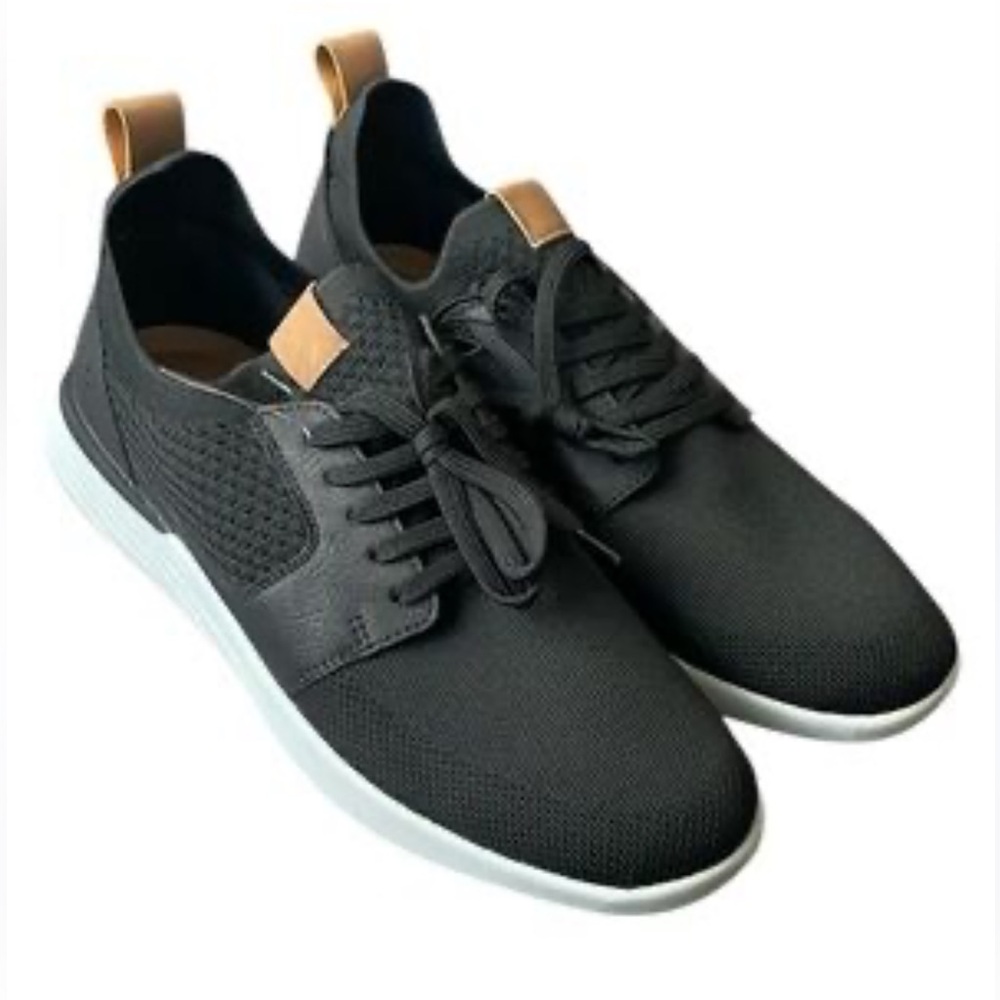 IZOD “Bannister” Men’s Lightweight Stretch Textile Sneaker [Black] NEW size 8